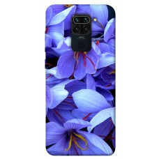 TPU чохол Demsky Фиолетовый сад для Xiaomi Redmi Note 9 / Redmi 10X