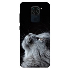 TPU чехол Demsky Cute cat для Xiaomi Redmi Note 9 / Redmi 10X