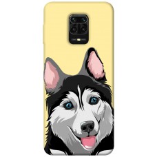 TPU чехол Demsky Husky dog для Xiaomi Redmi Note 9s / Note 9 Pro / Note 9 Pro Max