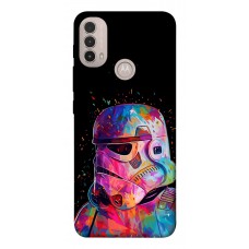 TPU чохол Demsky Color astronaut для Motorola Moto E40