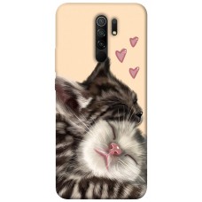 TPU чохол Demsky Cats love для Xiaomi Redmi 9