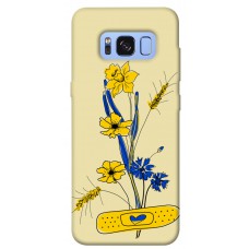 TPU чохол Demsky Українські квіточки для Samsung G950 Galaxy S8