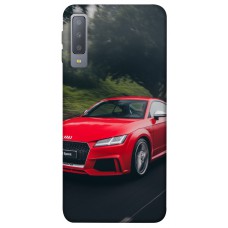 TPU чохол Demsky Red Audi для Samsung A750 Galaxy A7 (2018)