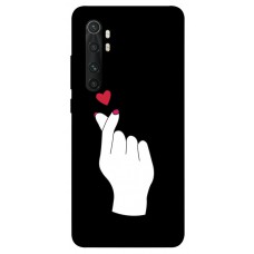 TPU чохол Demsky Сердце в руке для Xiaomi Mi Note 10 Lite