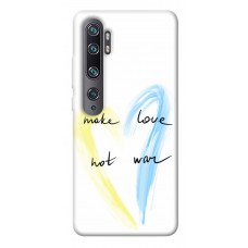 TPU чохол Demsky Make love not war для Xiaomi Mi Note 10 / Note 10 Pro / Mi CC9 Pro