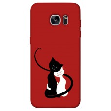 TPU чохол Demsky Влюбленные коты для Samsung G935F Galaxy S7 Edge