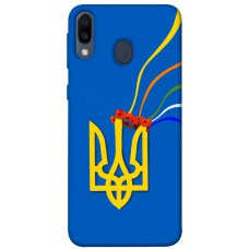 TPU чохол Demsky Квітучий герб для Samsung Galaxy M20