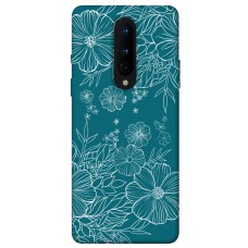 TPU чехол Demsky Botanical illustration для OnePlus 8