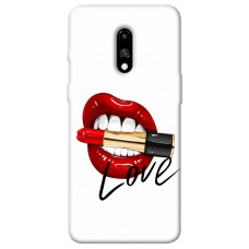 TPU чохол Demsky Красные губы для OnePlus 7