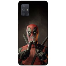 TPU чехол Demsky Comics style Дэдпул для Samsung Galaxy A71