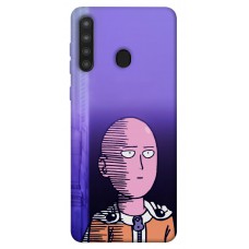 TPU чехол Demsky Anime style 7 One Punch-Man (Ванпанчмен) Сайтама для Samsung Galaxy A21