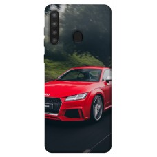 TPU чехол Demsky Red Audi для Samsung Galaxy A21