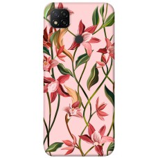 TPU чохол Demsky Floral motifs для Xiaomi Redmi 9C