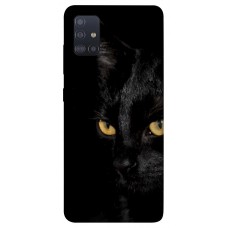 TPU чохол Demsky Черный кот для Samsung Galaxy M51