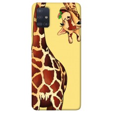 TPU чохол Demsky Cool giraffe для Samsung Galaxy M51