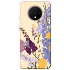 TPU чохол Demsky Flowers art для OnePlus 7T