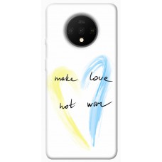 TPU чохол Demsky Make love not war для OnePlus 7T
