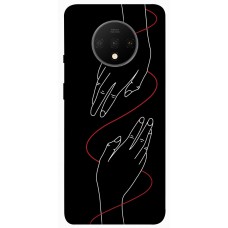 TPU чохол Demsky Плетение рук для OnePlus 7T