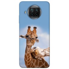 TPU чохол Demsky Милые жирафы для Xiaomi Mi 10T Lite / Redmi Note 9 Pro 5G
