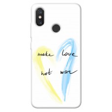 TPU чохол Demsky Make love not war для Xiaomi Mi 8