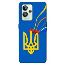 TPU чохол Demsky Квітучий герб для Realme GT2