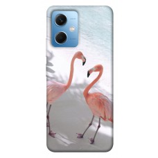 TPU чехол Demsky Flamingos для Xiaomi Poco X5 5G