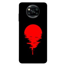 TPU чехол Demsky Red Moon для Xiaomi Poco X3 NFC