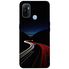 TPU чохол Demsky Красно-белая дорога для Oppo A53 / A32 / A33