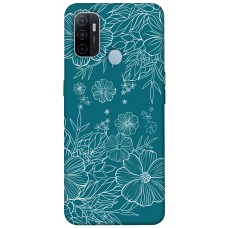 TPU чохол Demsky Botanical illustration для Oppo A53 / A32 / A33