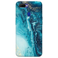 TPU чохол Demsky Голубая краска для Oppo A5s / Oppo A12