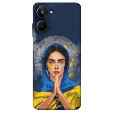 TPU чехол Demsky Faith in Ukraine 7 для Realme 10 4G