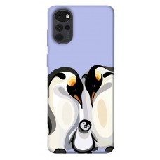 TPU чехол Demsky Penguin family для Motorola Moto G22