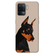 TPU чехол Demsky Doberman для Oppo Reno 5 Lite