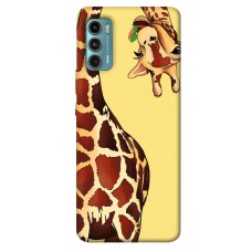 TPU чохол Demsky Cool giraffe для Motorola Moto G60