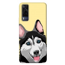 TPU чехол Demsky Husky dog для Vivo Y53s