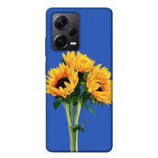 TPU чохол Demsky Bouquet of sunflowers для Xiaomi Poco X5 Pro 5G