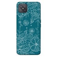 TPU чехол Demsky Botanical illustration для Oppo A92s