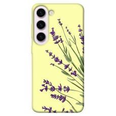 TPU чехол Demsky Lavender art для Samsung Galaxy S23+