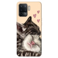 TPU чехол Demsky Cats love для Oppo Reno 5 Lite