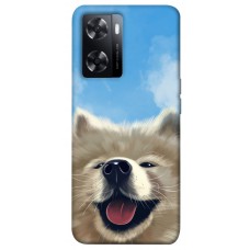 TPU чехол Demsky Samoyed husky для Oppo A57s