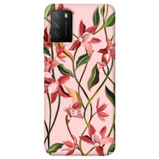 TPU чохол Demsky Floral motifs для Xiaomi Poco M3