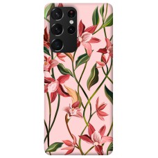 TPU чохол Demsky Floral motifs для Samsung Galaxy S21 Ultra