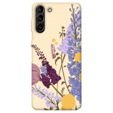 TPU чехол Demsky Flowers art для Samsung Galaxy S21+