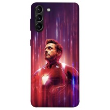 TPU чехол Demsky Comics style Железный Человек для Samsung Galaxy S21+