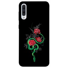 TPU чехол Demsky Snake in flowers для Samsung Galaxy A50 (A505F) / A50s / A30s