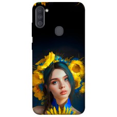 TPU чехол Demsky Lady style 7 для Samsung Galaxy A11