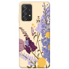 TPU чохол Demsky Flowers art для Samsung Galaxy A72 4G / A72 5G