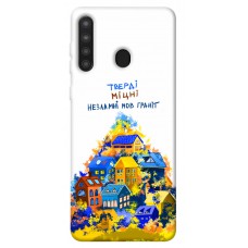 TPU чехол Demsky Тверді міцні для Samsung Galaxy A21