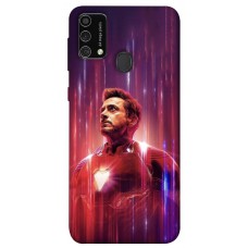 TPU чехол Demsky Comics style Железный Человек для Samsung Galaxy M21s