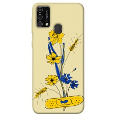 TPU чохол Demsky Українські квіточки для Samsung Galaxy M21s
